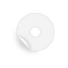 CD/DVD-Etiketten Mini